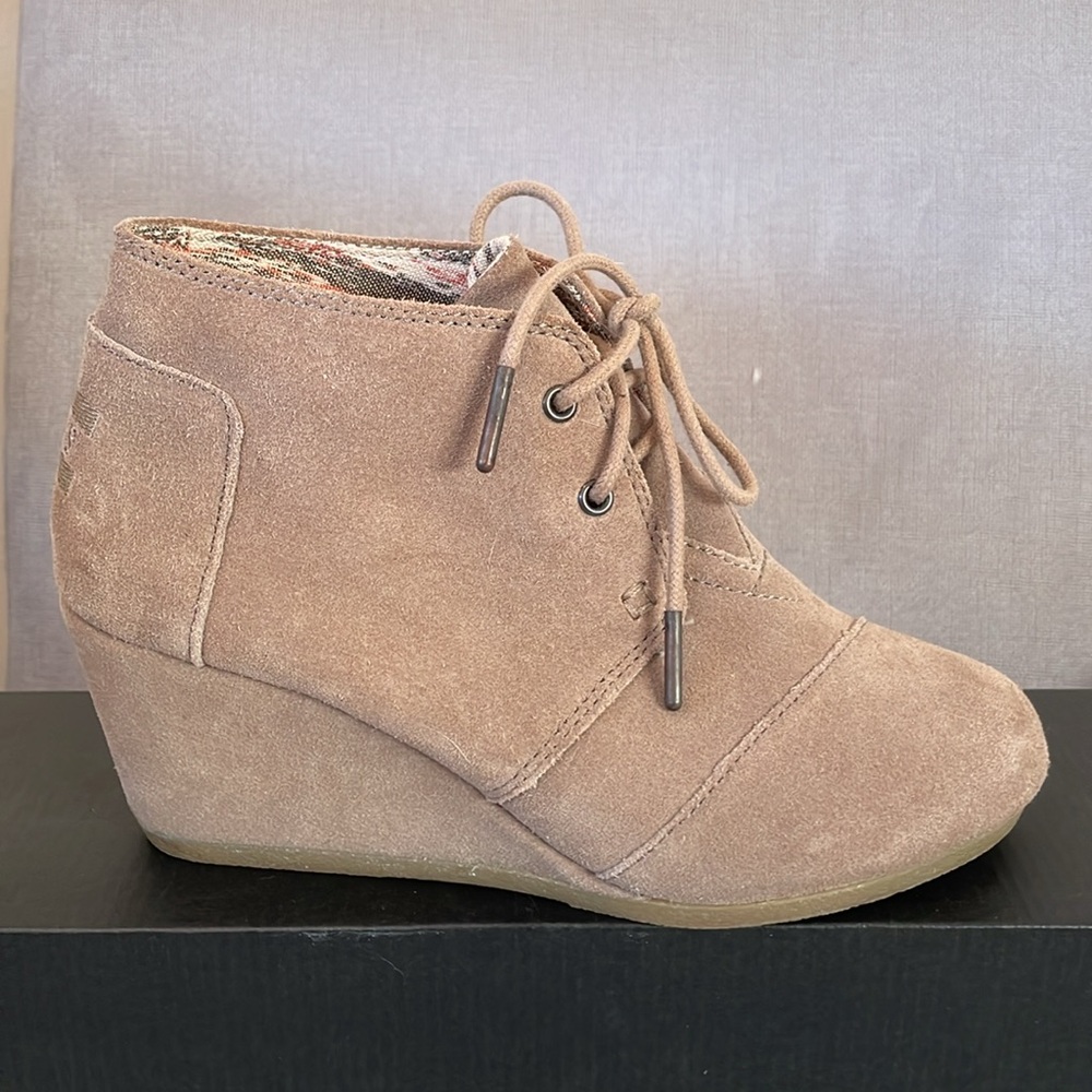 TOMS Women’s Wedge Short Boot